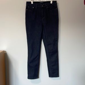 Calvin Klein High Rise Skinny Dark Wash Jeans